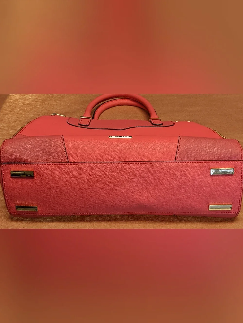 Rebecca Minkoff Satchel Handbag - Coral Pink - Used